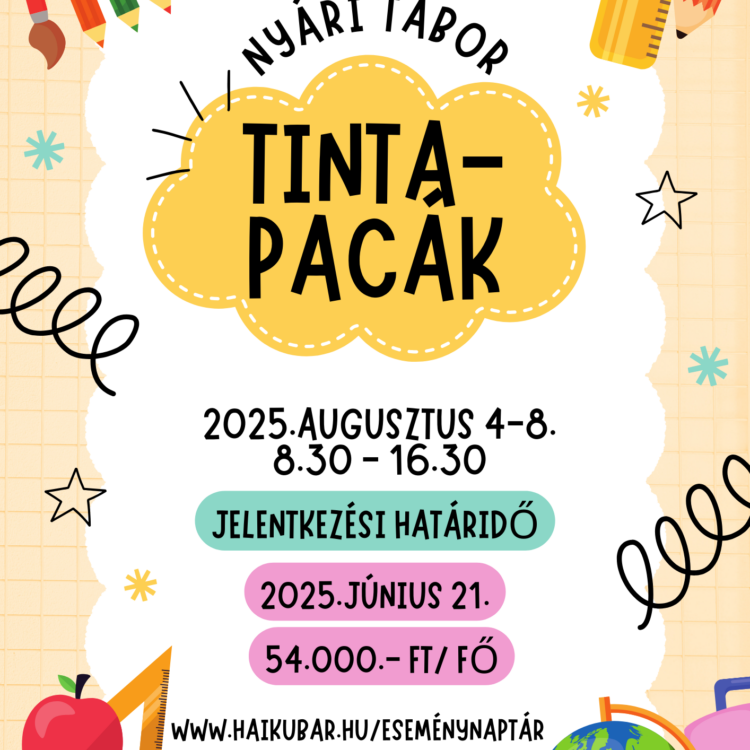 Tintapacák - nyári tábor